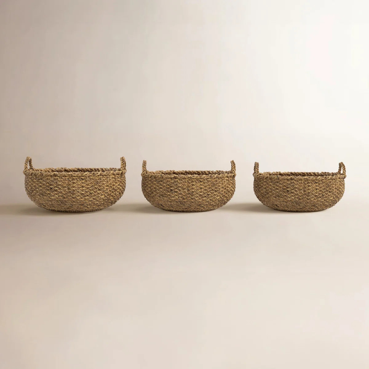 Charton Sg Shallow Baskets W/ Handles | Wayfair North America
