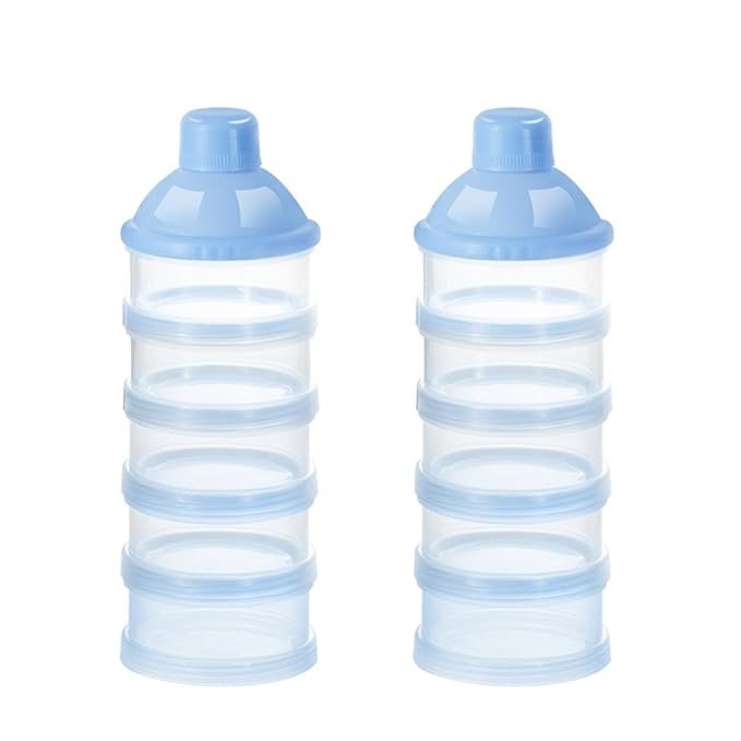 Accmor Baby Milk Powder Formula Dispenser, Non-Spill Smart Stackable Baby Feeding Travel Storage ... | Amazon (US)