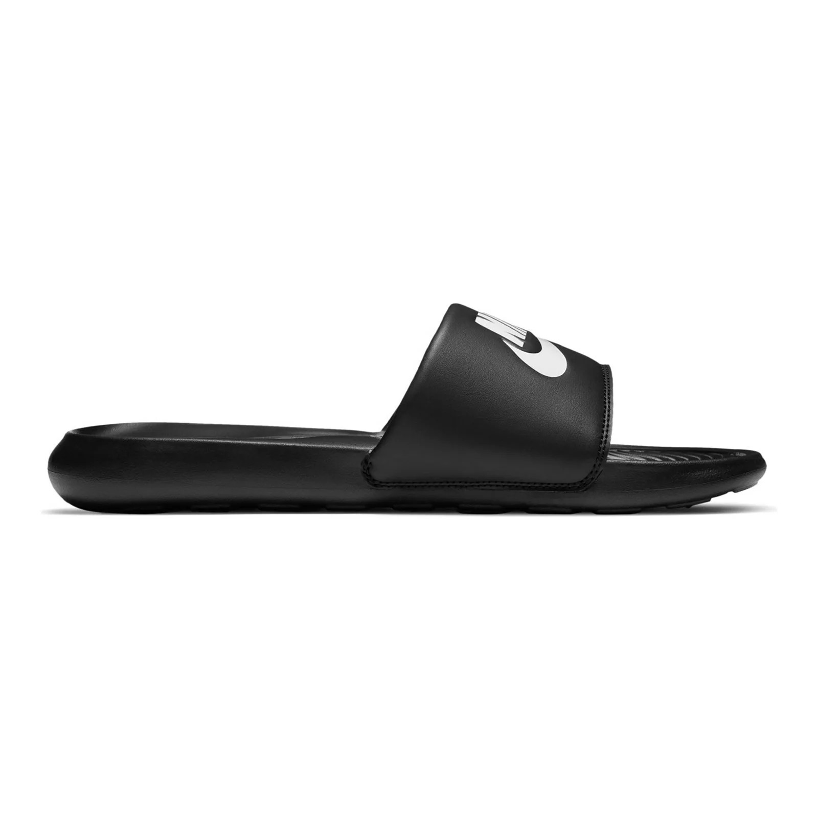 Nike Victori One Men's Logo Slide Sandals, Size: 9, Black White Black | Kohl's