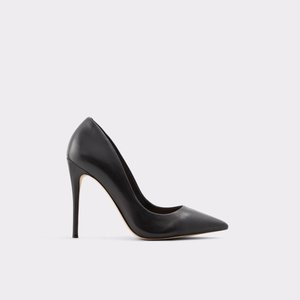 Stessy_ Black Leather Smooth Women's Pumps | Aldoshoes.com US | Aldo Shoes (US)
