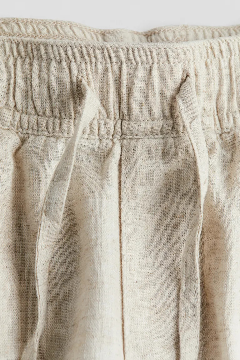 Linen-blend Shorts | H&M (US + CA)