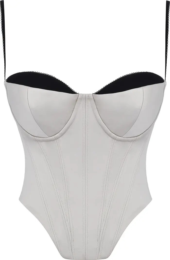 Luette Satin Corset | Nordstrom
