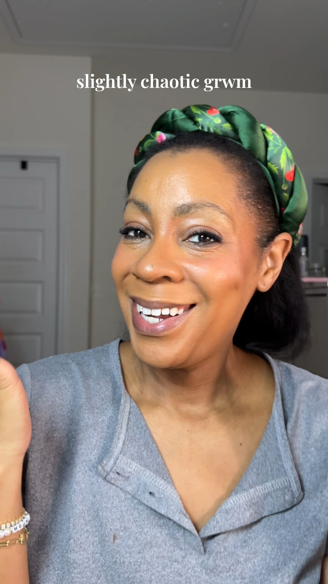 A little chaotic get ready with me where I thought I filmed my eyeshadow but oh well 

Shades used - taper in contour 

#LTKOver40 #LTKBeauty