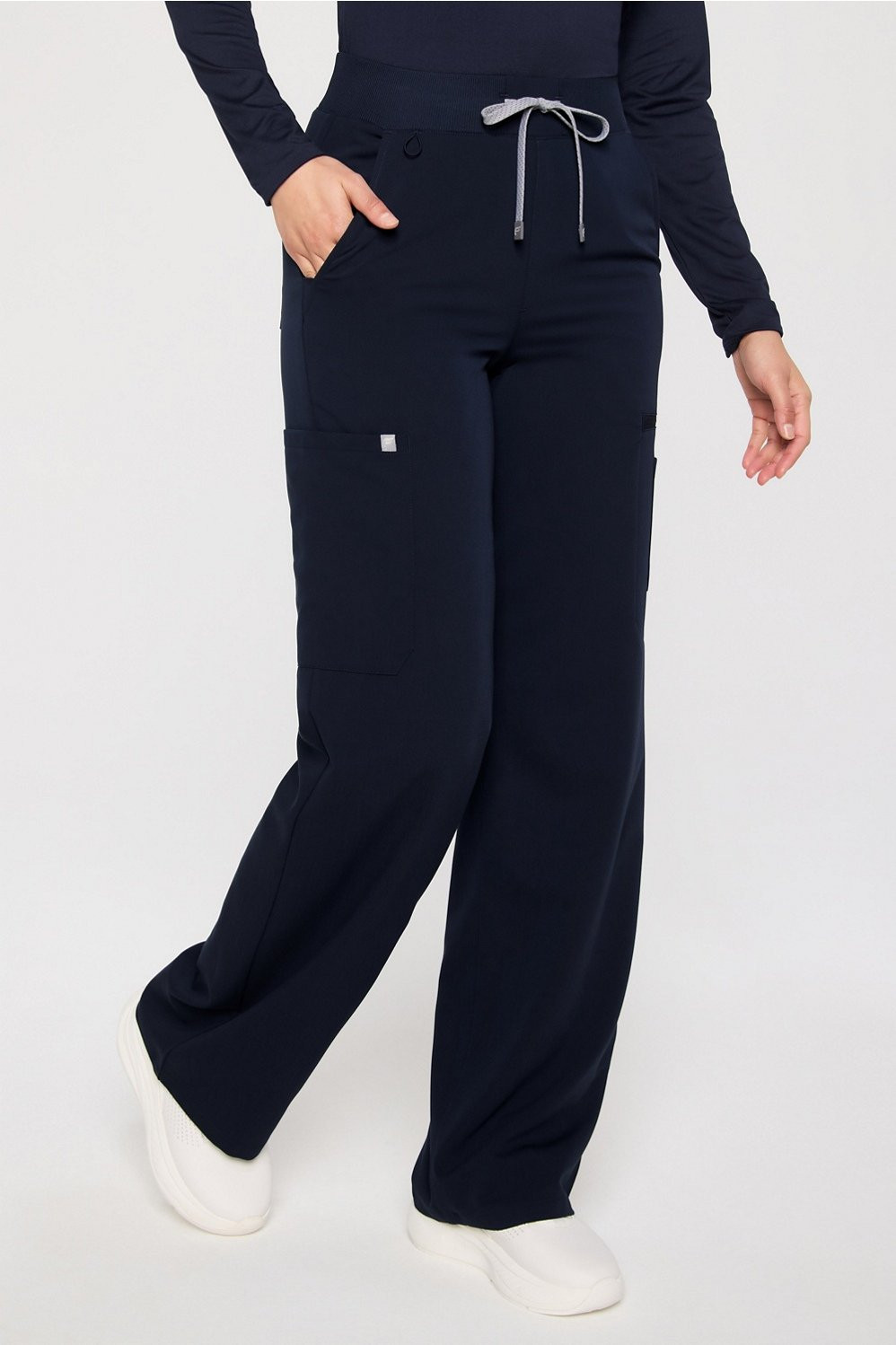 High-Rise Wide Leg Scrub Pant | Fabletics