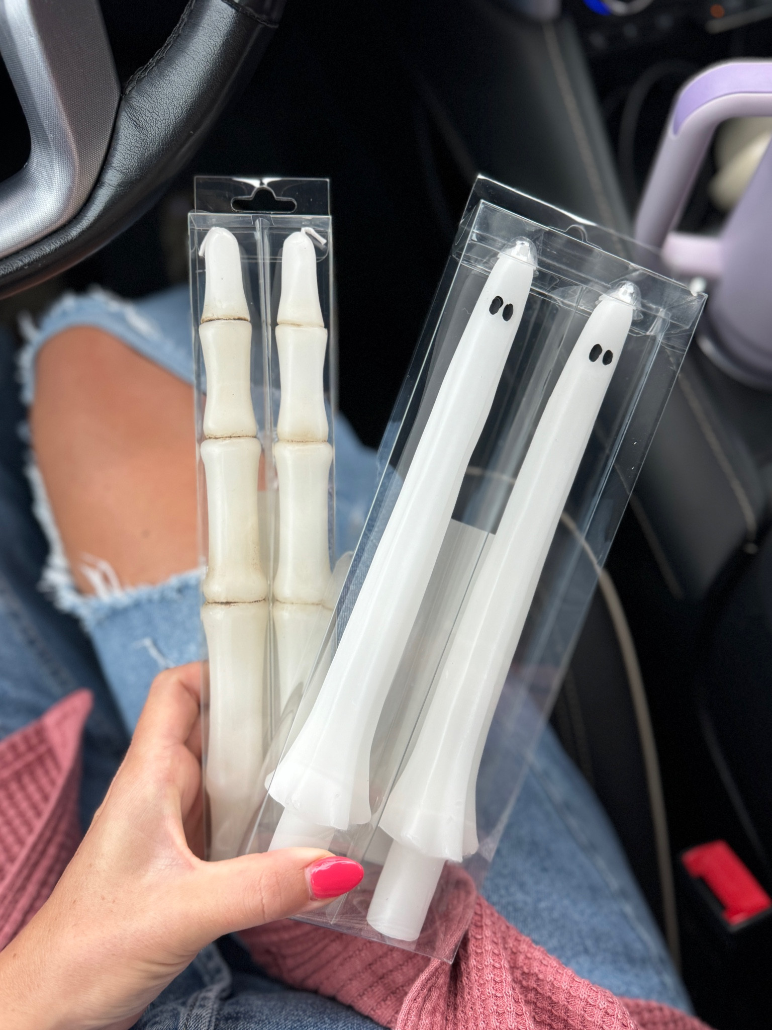 How cute are these taper candles on sale for $6.99! These are going to sell out so fast because they are so fun!


#LTKHome #LTKSeasonal #LTKFindsUnder50