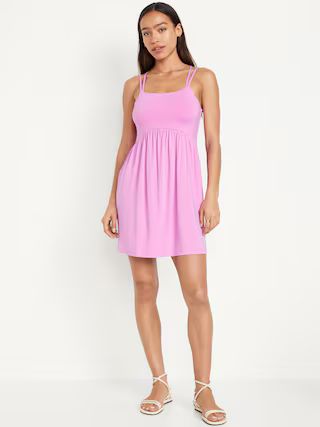 Fit & Flare Strappy Mini Dress | Old Navy (US)