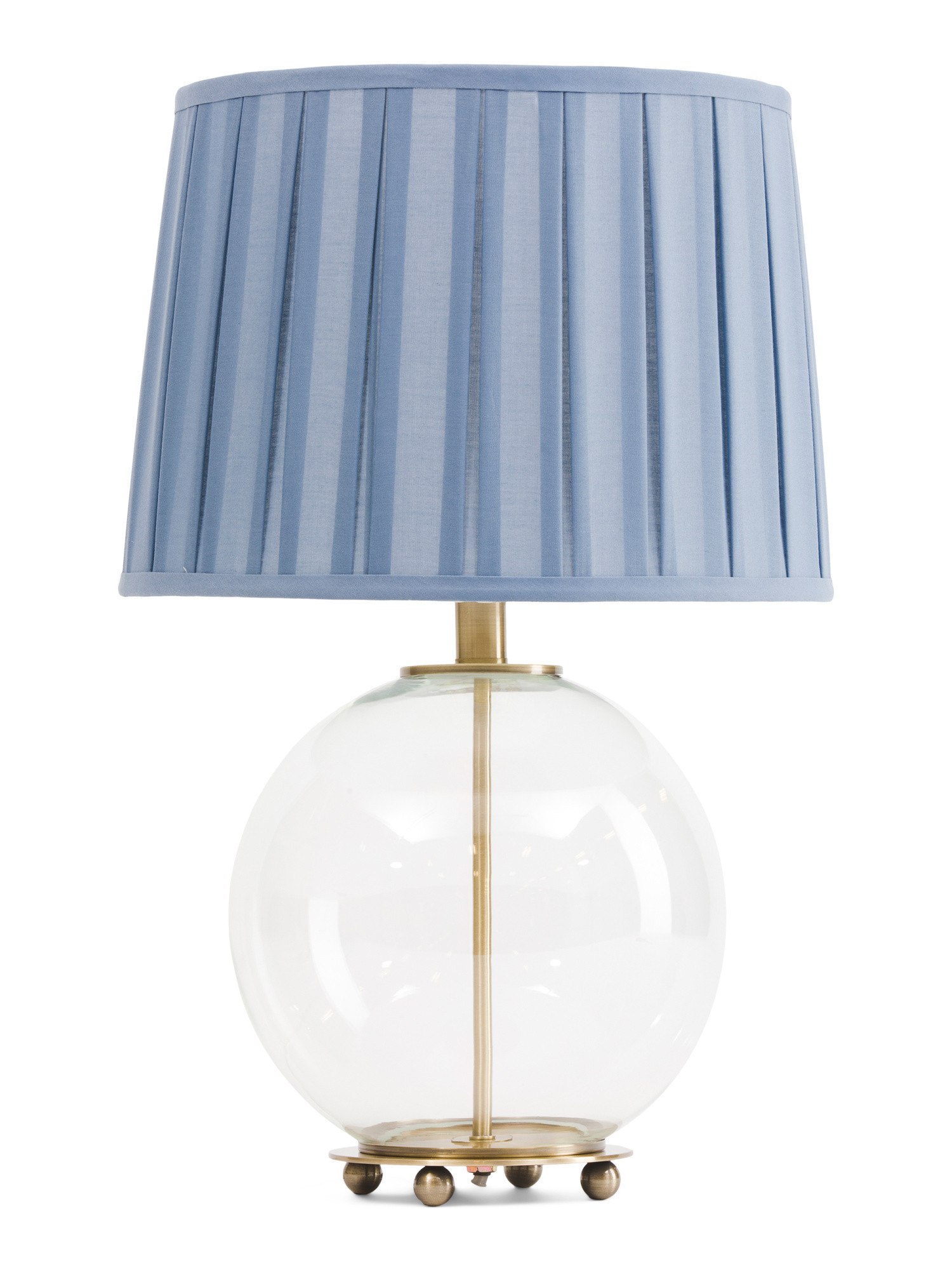 22.5in Glass Table Lamp | TJ Maxx