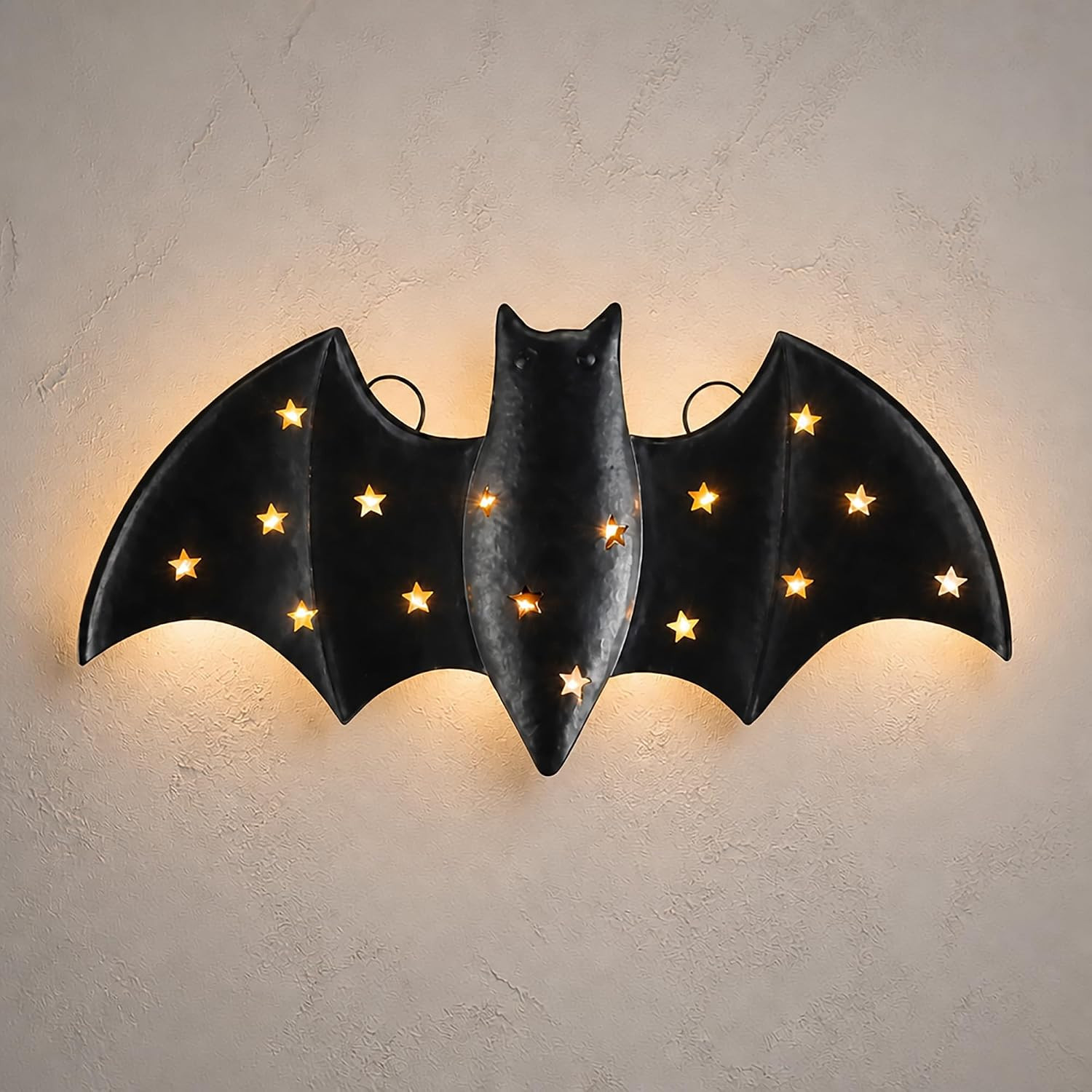 Mud Pie Led Bat Décor, Small, 16" x 7.88 | Amazon (US)