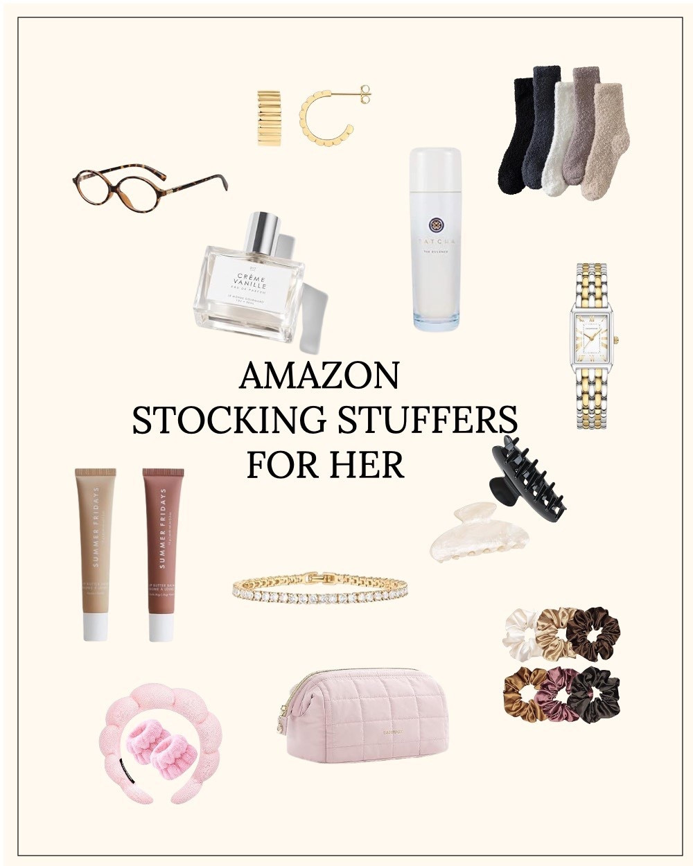 Amazon stocking stuffers for her! All affordable options :) #stockingstuffers #giftsforher #stockings 

#LTKSeasonal #LTKGiftGuide #LTKHoliday