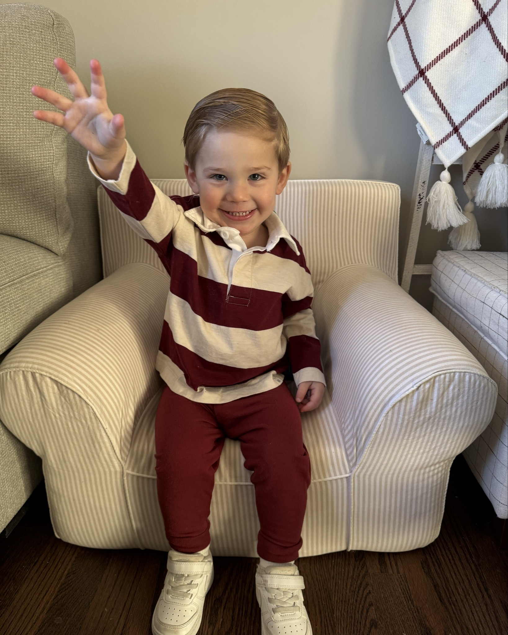 Cute but comfy! Lightning McQueen polo option sold out, but still available in Buzz & Mickey! #gapfactory #toddlerboy #buzz #mickey 

#LTKBaby #LTKKids
