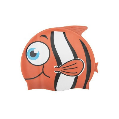 Bestway: Hydro-Pro Swim Lil' Buddy Swim Cap, Orange | Target