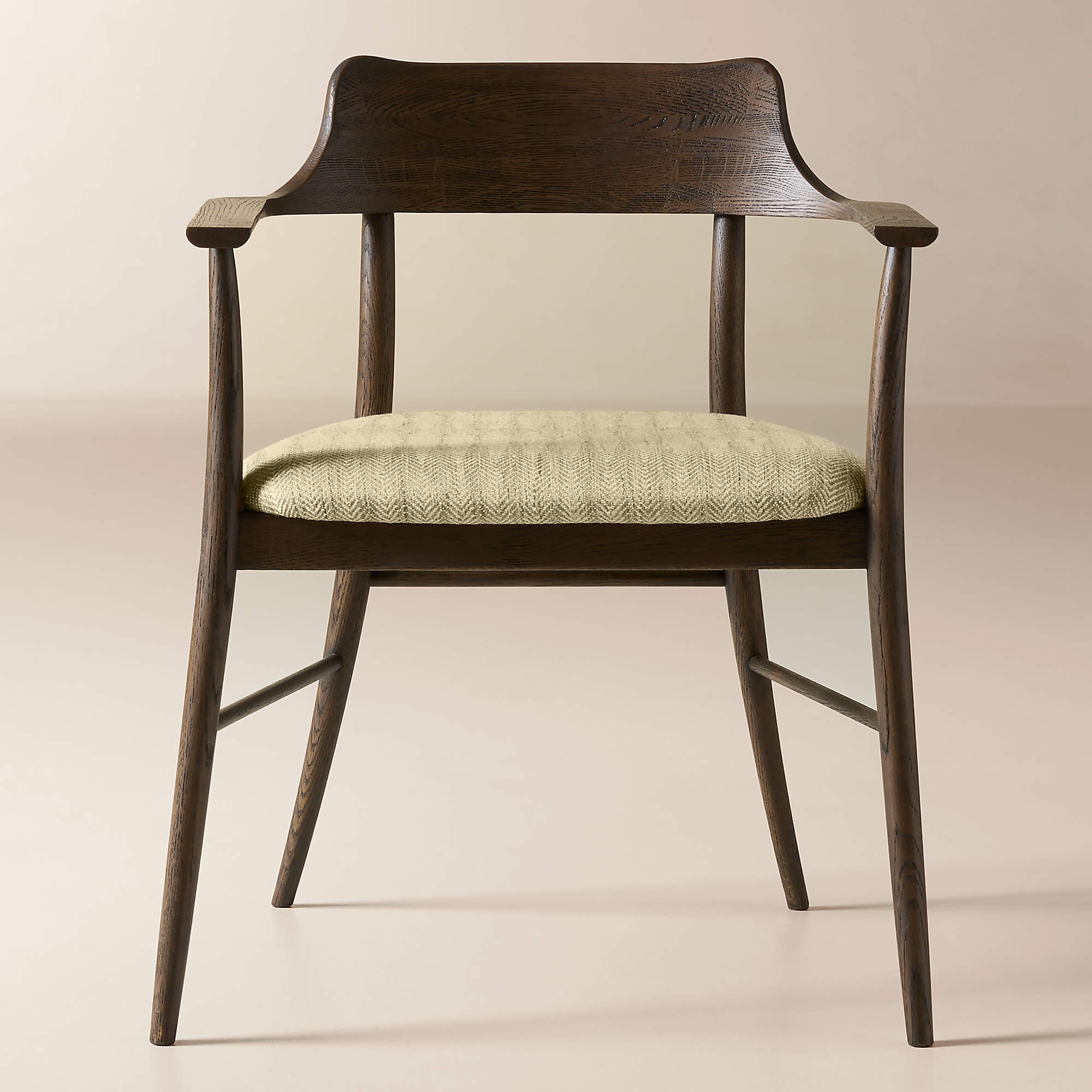 Counsel Mango Wood and Tan Performance Woven Dining Chair by Paul McCobb | CB2 | CB2