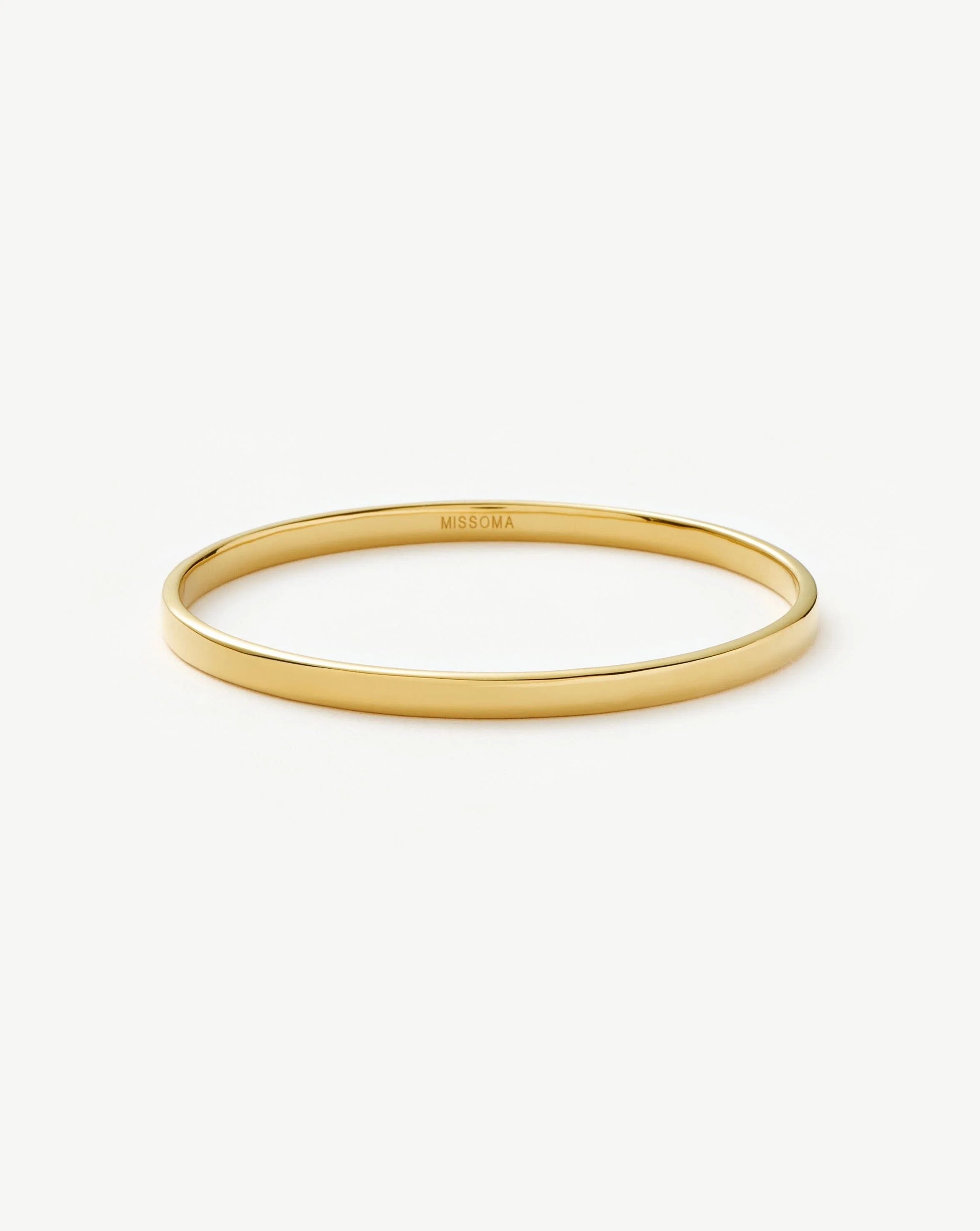 Classic Bangle | 18ct Gold Plated Bracelets | Missoma UK