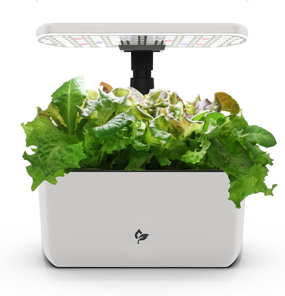 AeroGarden Harvest Lite, Indoor Garden Hydroponic System with LED Grow Light, Holds up to 6 AeroG... | Amazon (US)