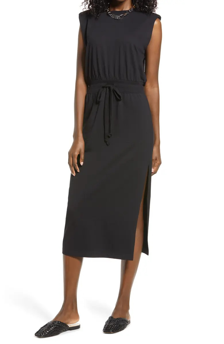 Shoulder Pad Sheath Dress | Nordstrom