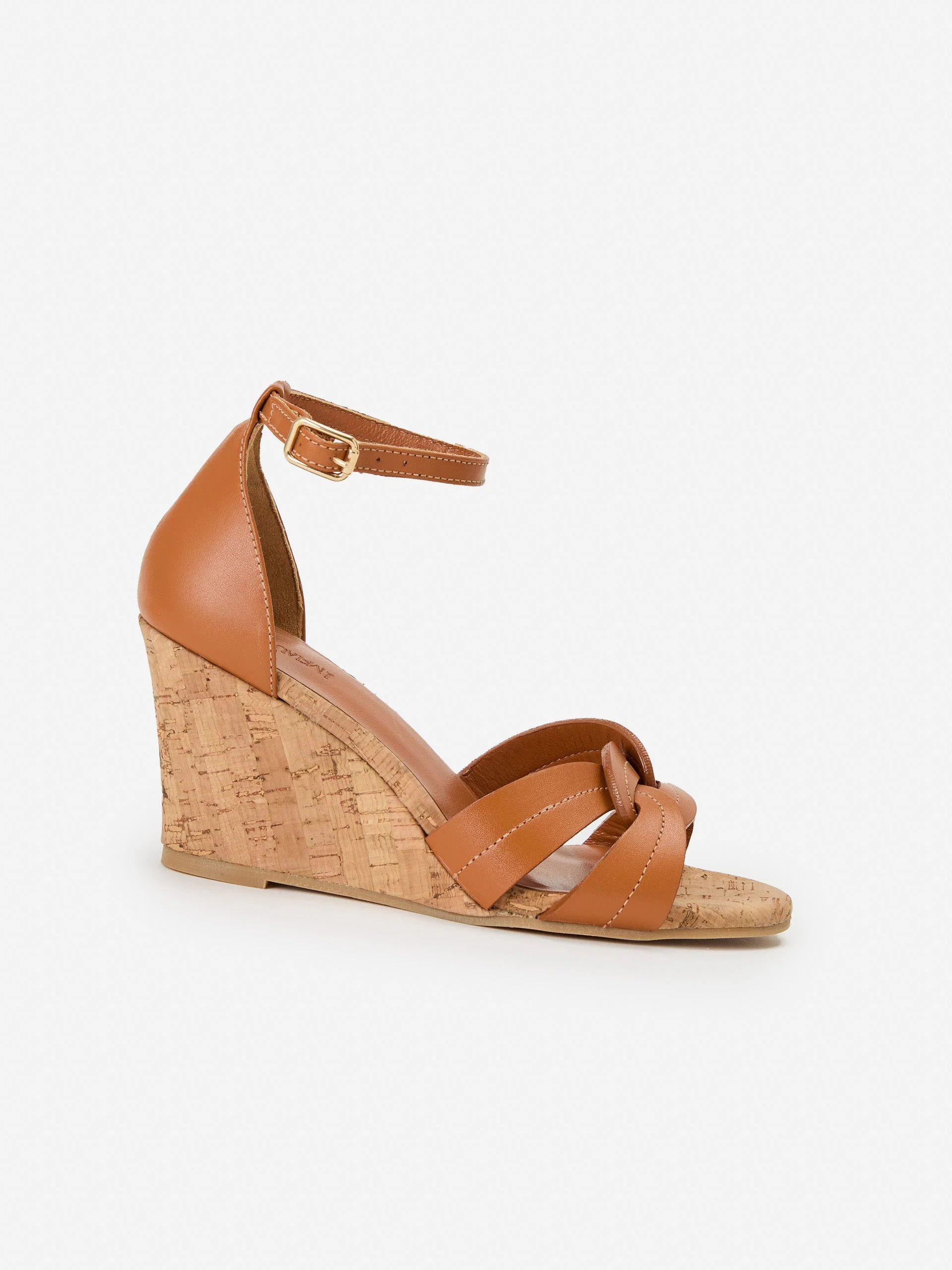 Madrid Leather Wedges | J.McLaughlin