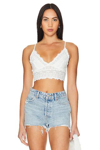 Free People Amina Bralette in White from Revolve.com | Revolve Clothing (Global)