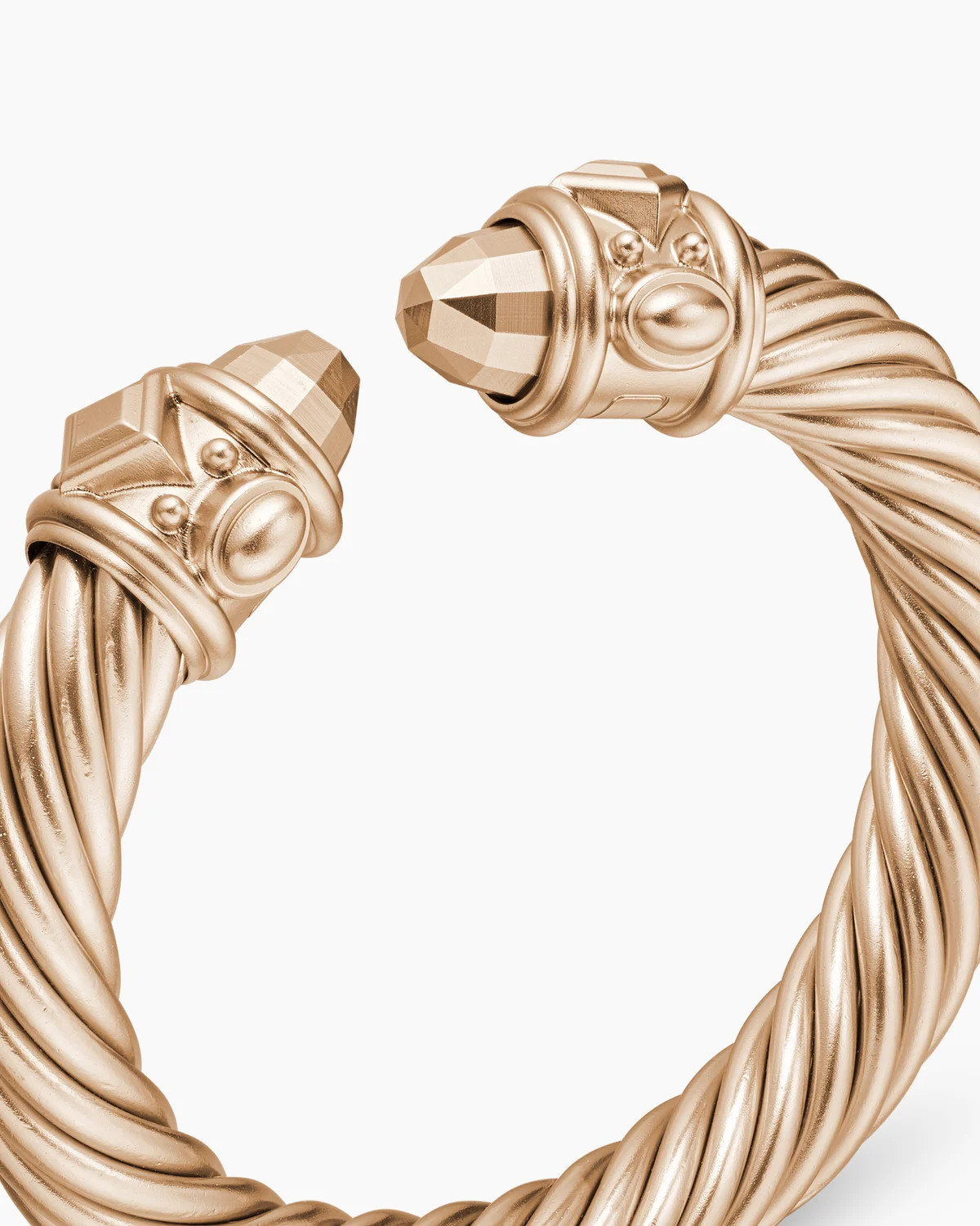 David Yurman | Renaissance Classic Cable Bracelet in Metallic White Aluminum, 10mm | David Yurman