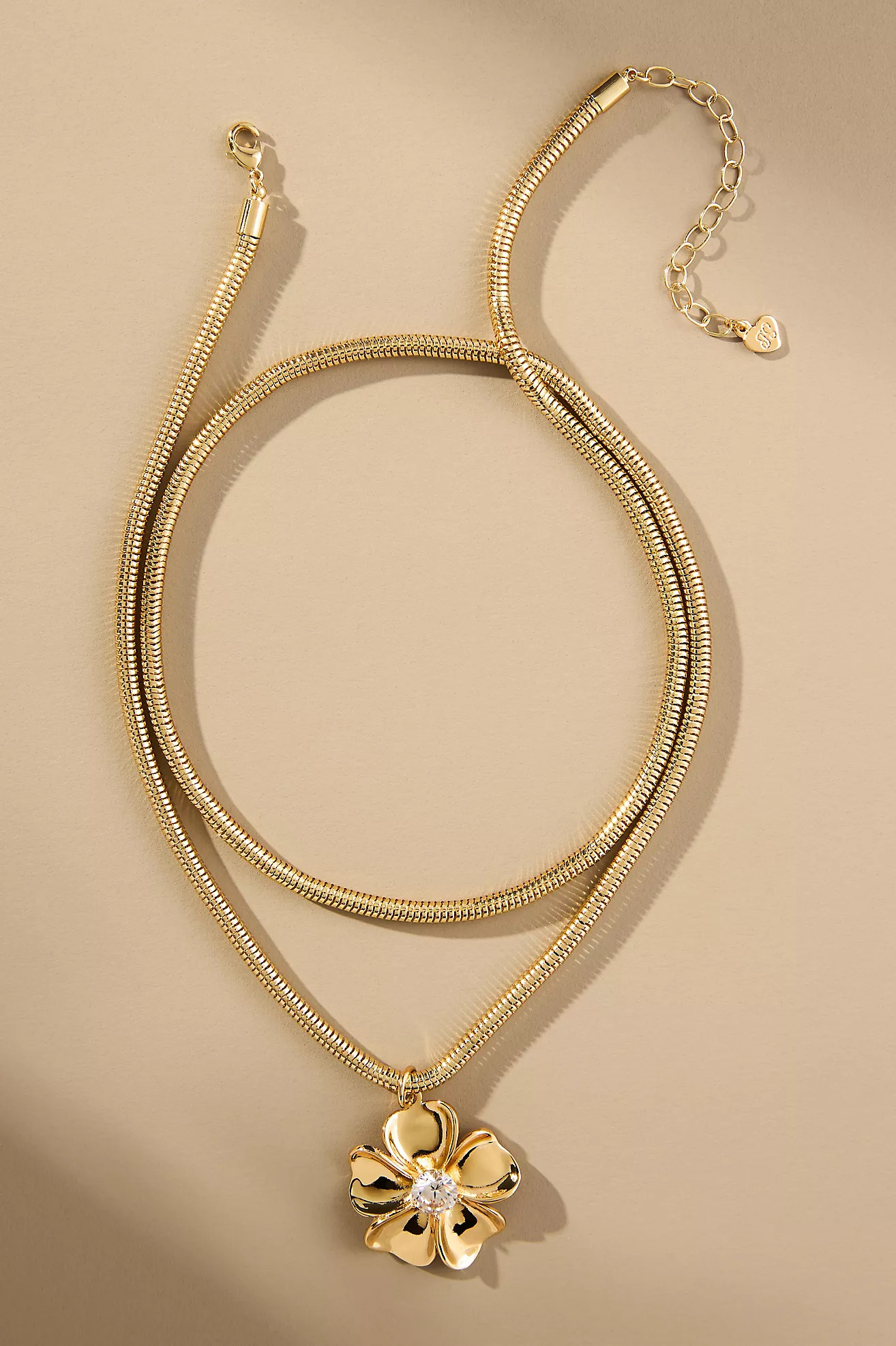 Frasier Sterling Lisbon Flower Necklace | Anthropologie (US)