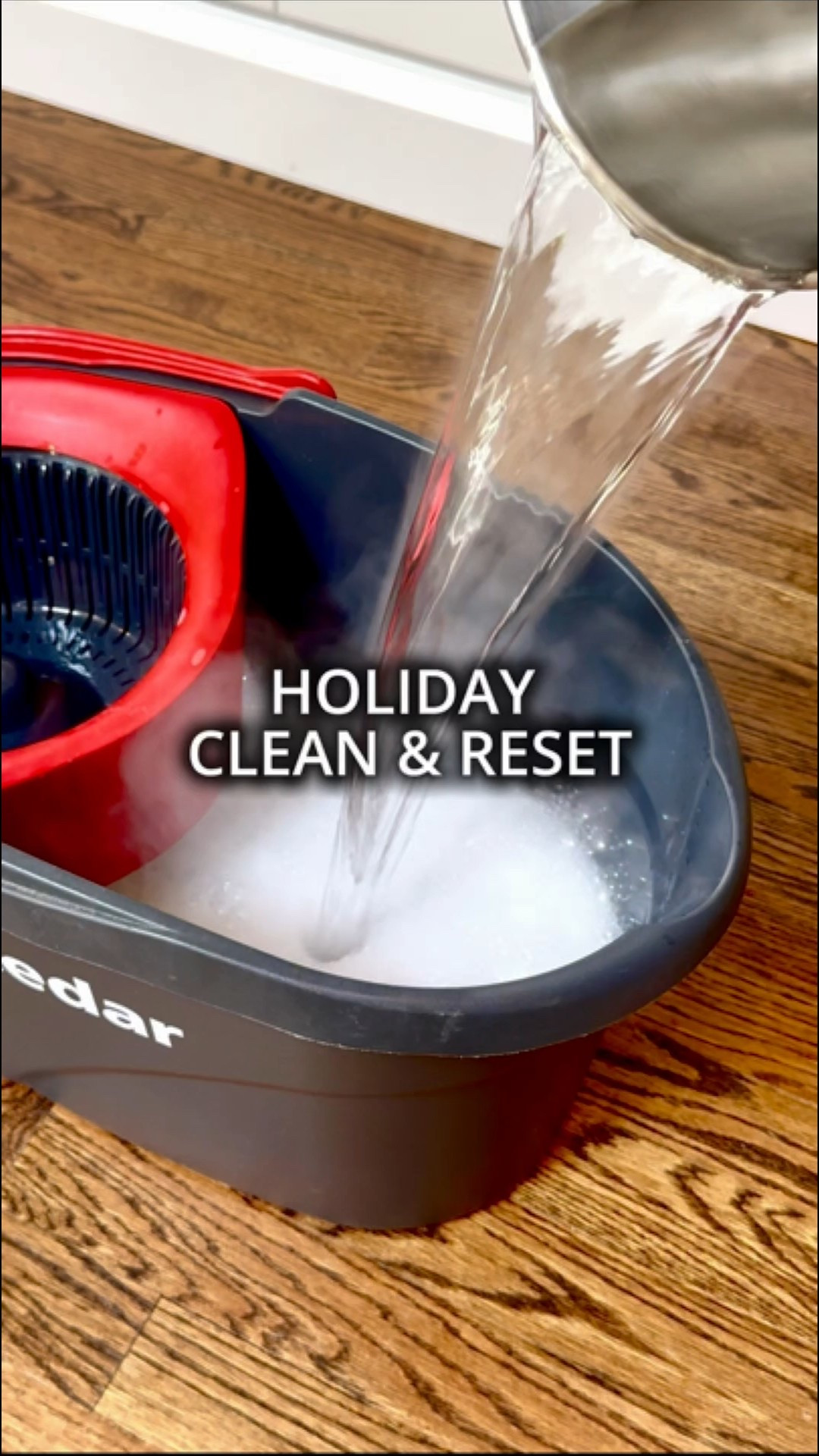 Christmas storage solutions and deep clean! 

#cleantok 
#deepclean #cleanwithme #reset 

#LTKdayinmylife #LTKHoliday #LTKHome