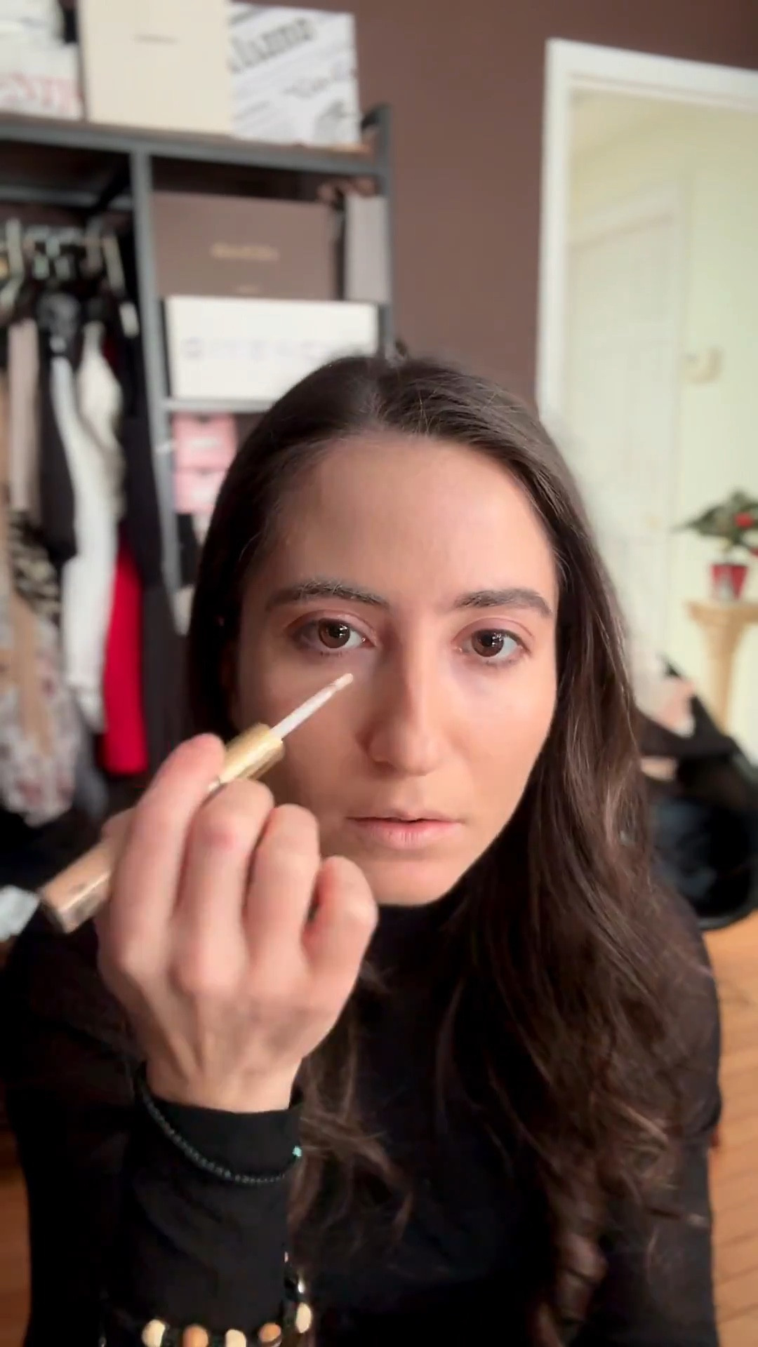 Little get ready with me - overall simple makeup look with a little glitter eye and a bold red lip - can go very day to night when you swap out the glitter but even so this product from urban decay is very subtle- also loving the new ish madcara from makeup by Mario 

Bite beauty is no longer making products but cruelly from NARAS is my other go to red  

#LTKBeauty #LTKgrwm #LTKdayinmylife