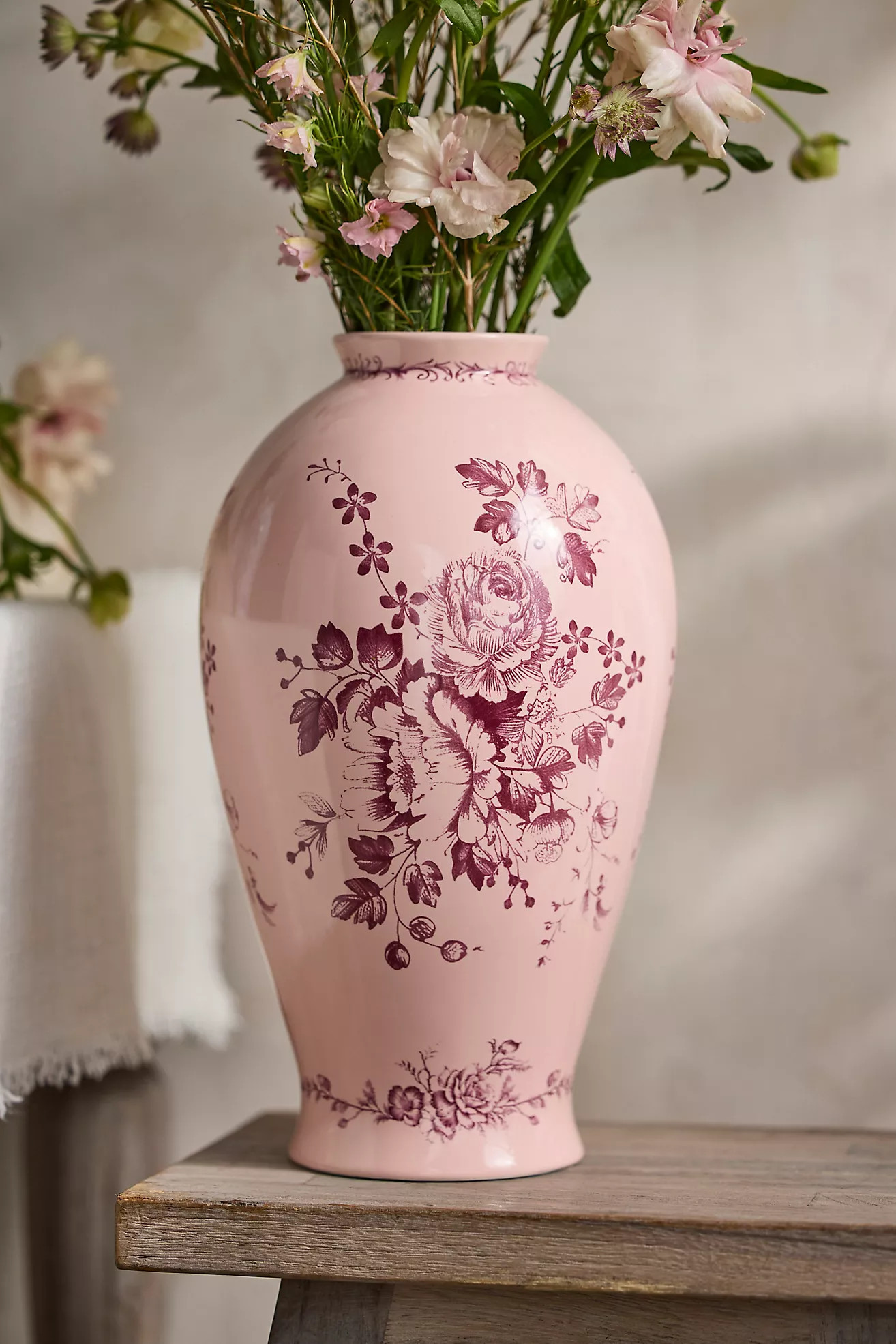 Monochromatic Delft Vase | Anthropologie (US)