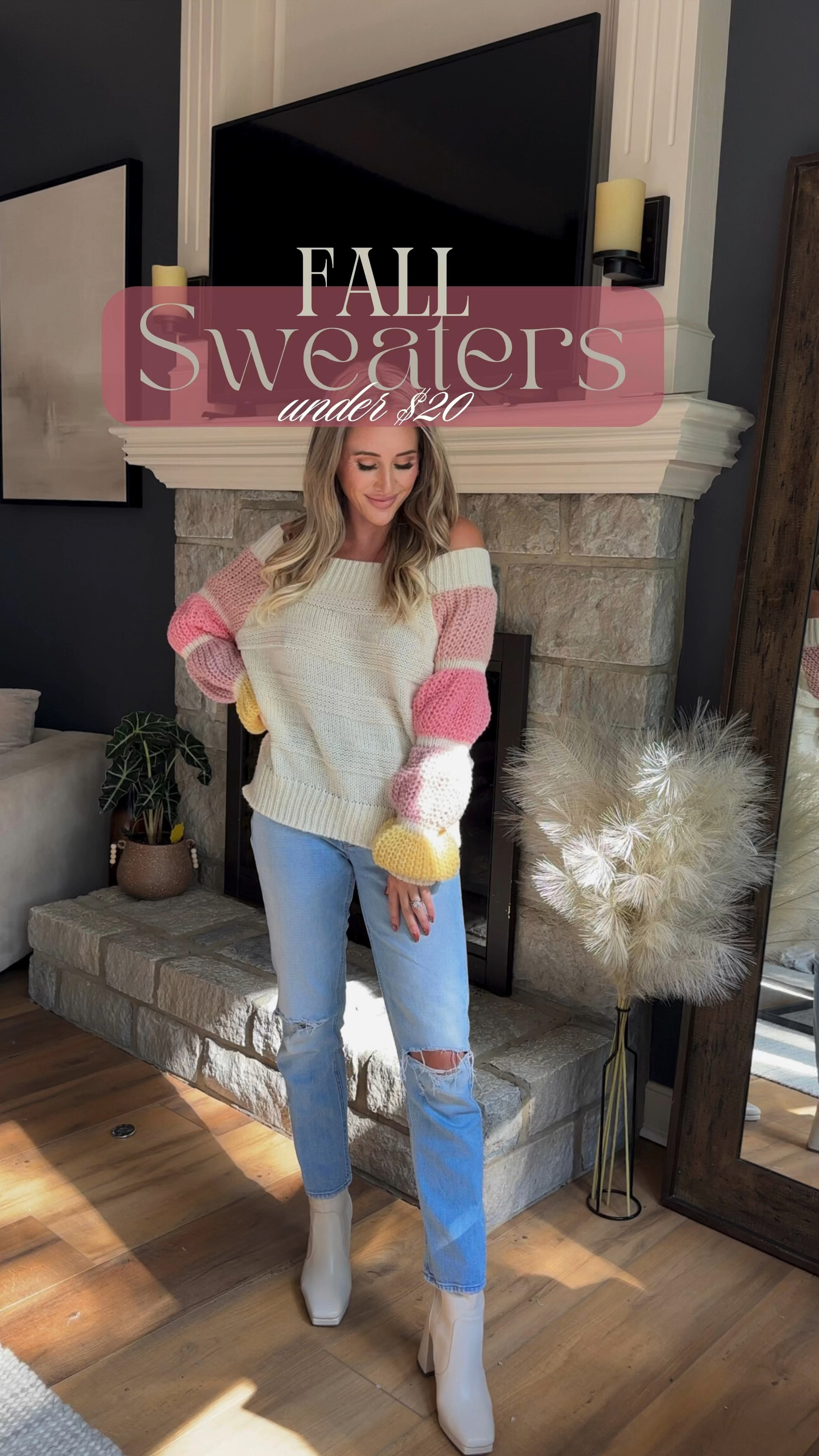 Shein Fall Sweater Finds under $20 🤯 Wearing size Small in all sweaters, wish I would have sized down in the oversized ones. Can’t wait to cozy up in these this winter 😍 Get them before they are sold out!

#sheinfinds #fallfashion #fallstyle #pinterestoutfit #fallfashion #falloutfits

#LTKfindsunder100 #LTKfindsunder50 #LTKVideo