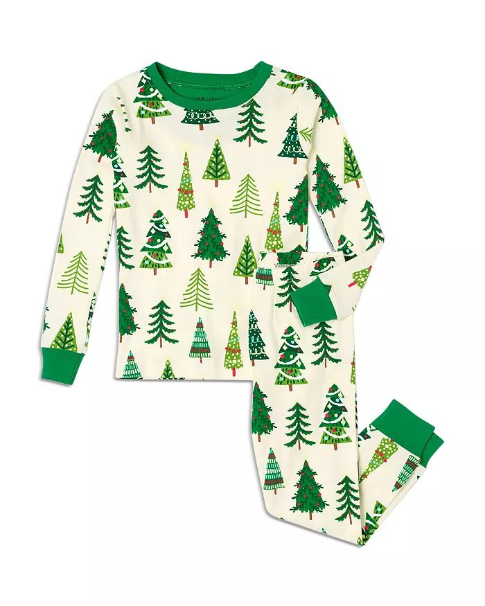 Unisex Kids' 2-Pc. Glow In The Dark Christmas Trees Pajama Set - Little Kid, Big Kid | Bloomingdale's (US)