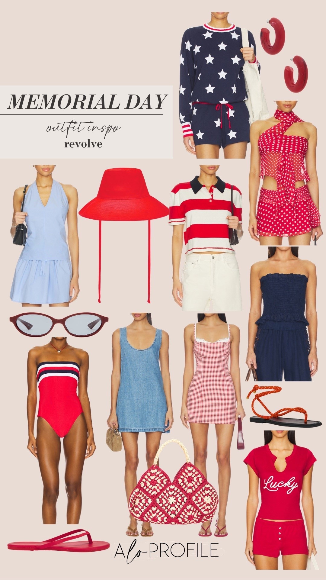Memorial Day Outfit Ideas via Revolve 🤍