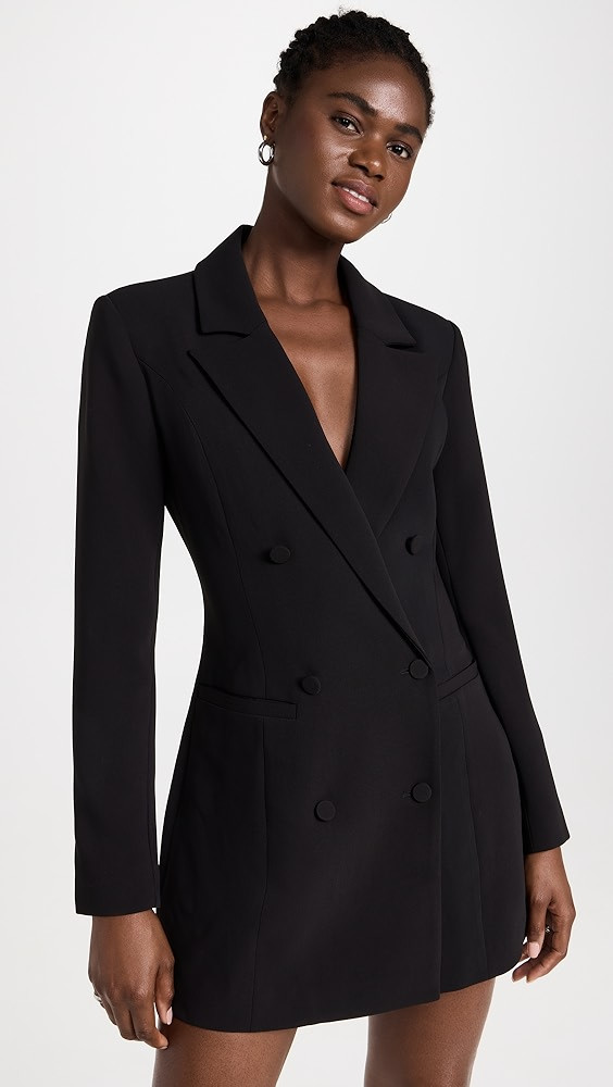 Good American Luxe Suiting Exec Dress | Shopbop | Shopbop