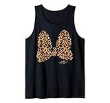 Disney Minnie Mouse Leopard Print Bow Tank Top | Amazon (US)