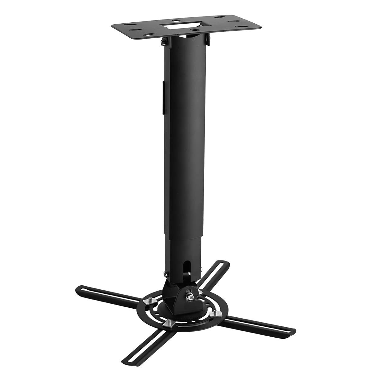 suptek Black Projector Ceiling Mount Bracket Fits Flat or Sloped Ceiling Height Adjustable with E... | Amazon (US)