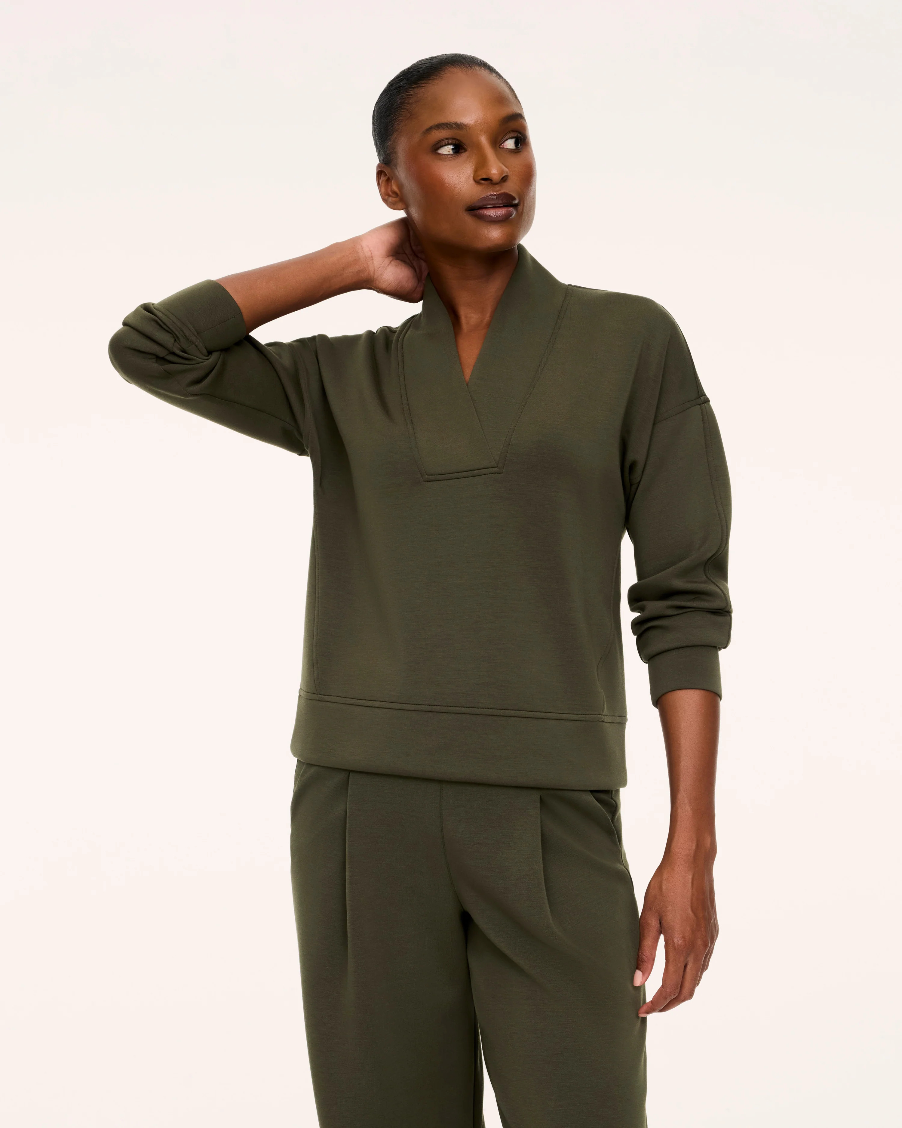 V-Neck Long Sleeve Top | Spanx