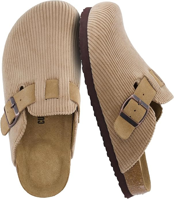 CUSHIONAIRE Hana Womens Clogs | Comfortable Vegan Suede Clogs for Women | Slip On Potato Shoes wi... | Amazon (US)