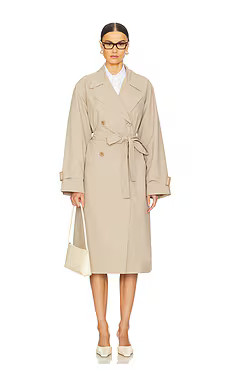 LAMARQUE Colette Trenchcoat in Khaki from Revolve.com | Revolve Clothing (Global)