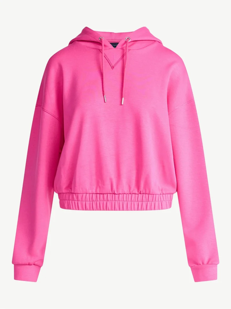 Scoop Women's New Scubaknit Pullover Hoodie, Sizes XS-XXL | Walmart (US)