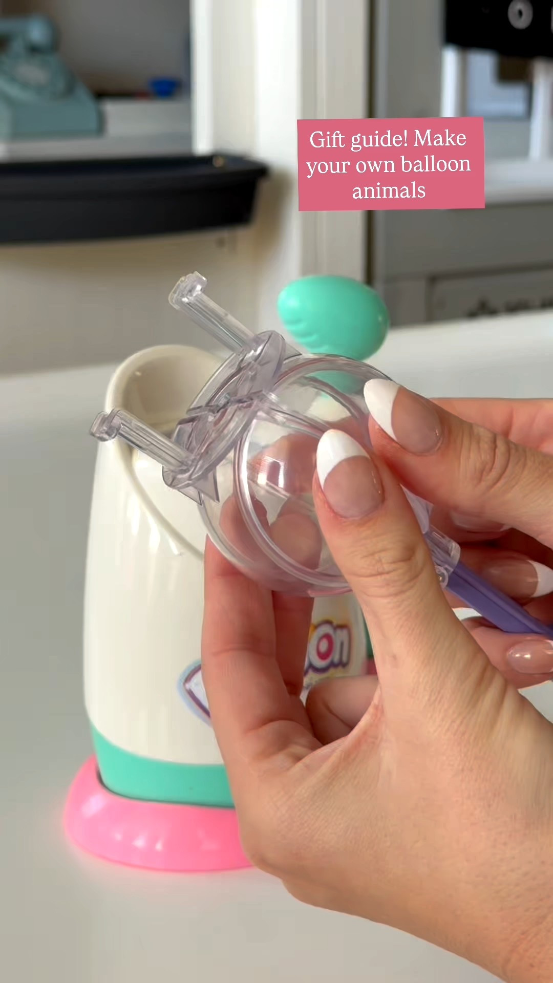 I got this toy as a Christmas present for my daughter and it was SO cool that I ended up buying my son one too! It is so fun for them to be able to make their own creatures and inflate their own balloons!

#amazonfind #giftguide #toddlertoys #toyfind #playroom

#LTKFamily #LTKKids #LTKBaby