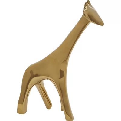 Giraffe Gold Figurine | Wayfair North America