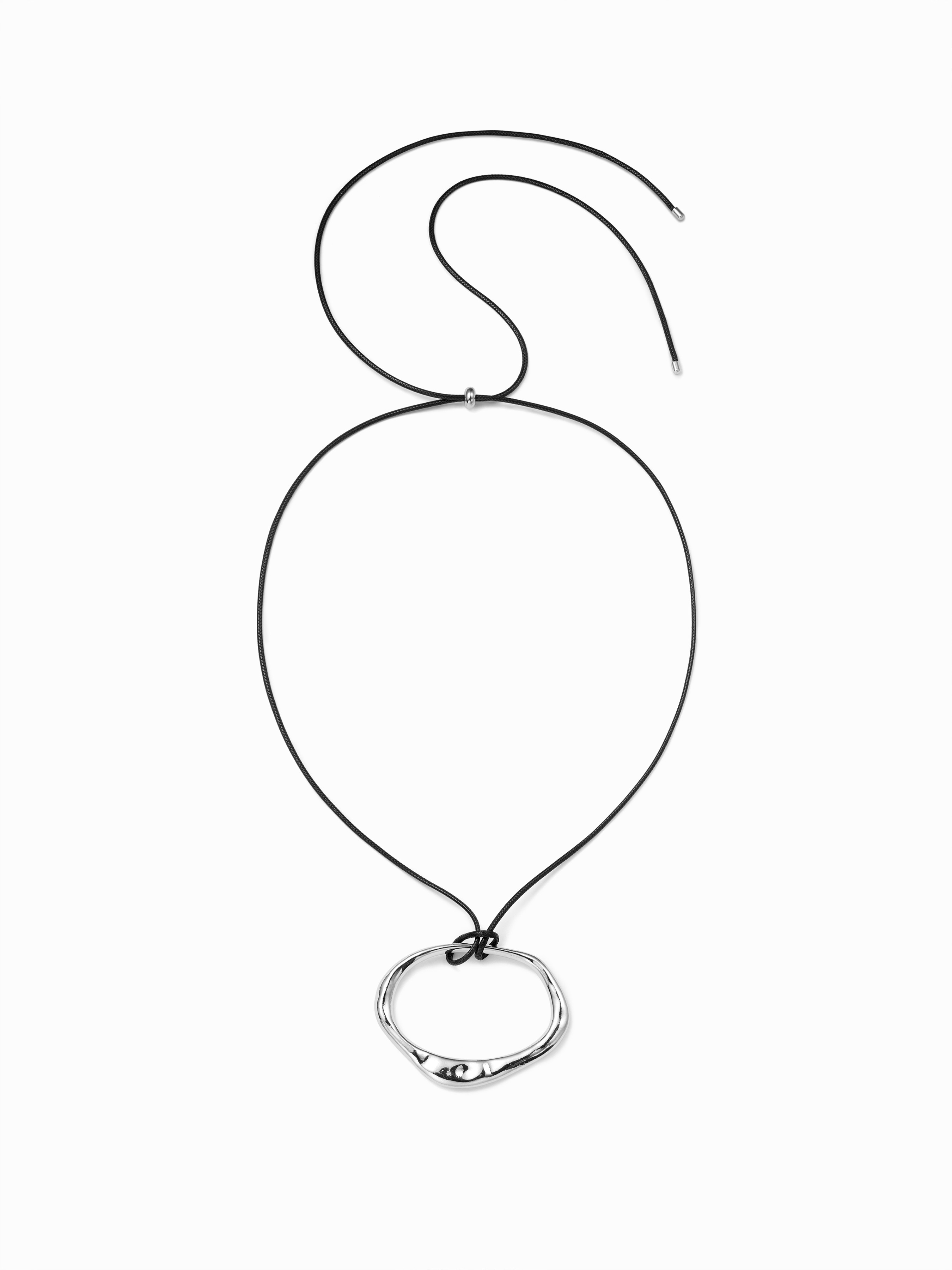 IRREGULAR HOOP PENDANT NECKLACE For Daily Casual Music Festival/Live House | Cider