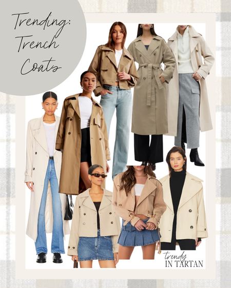 Trending: trench coats!

Cost, lightweight cost, spring coat, jacket, spring trends, outerwear

#LTKSeasonal #LTKStyleTip