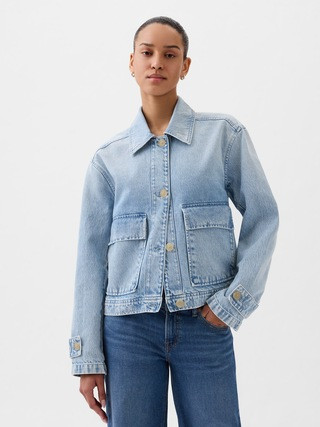 Denim Utility Shirt Jacket | Gap (CA)