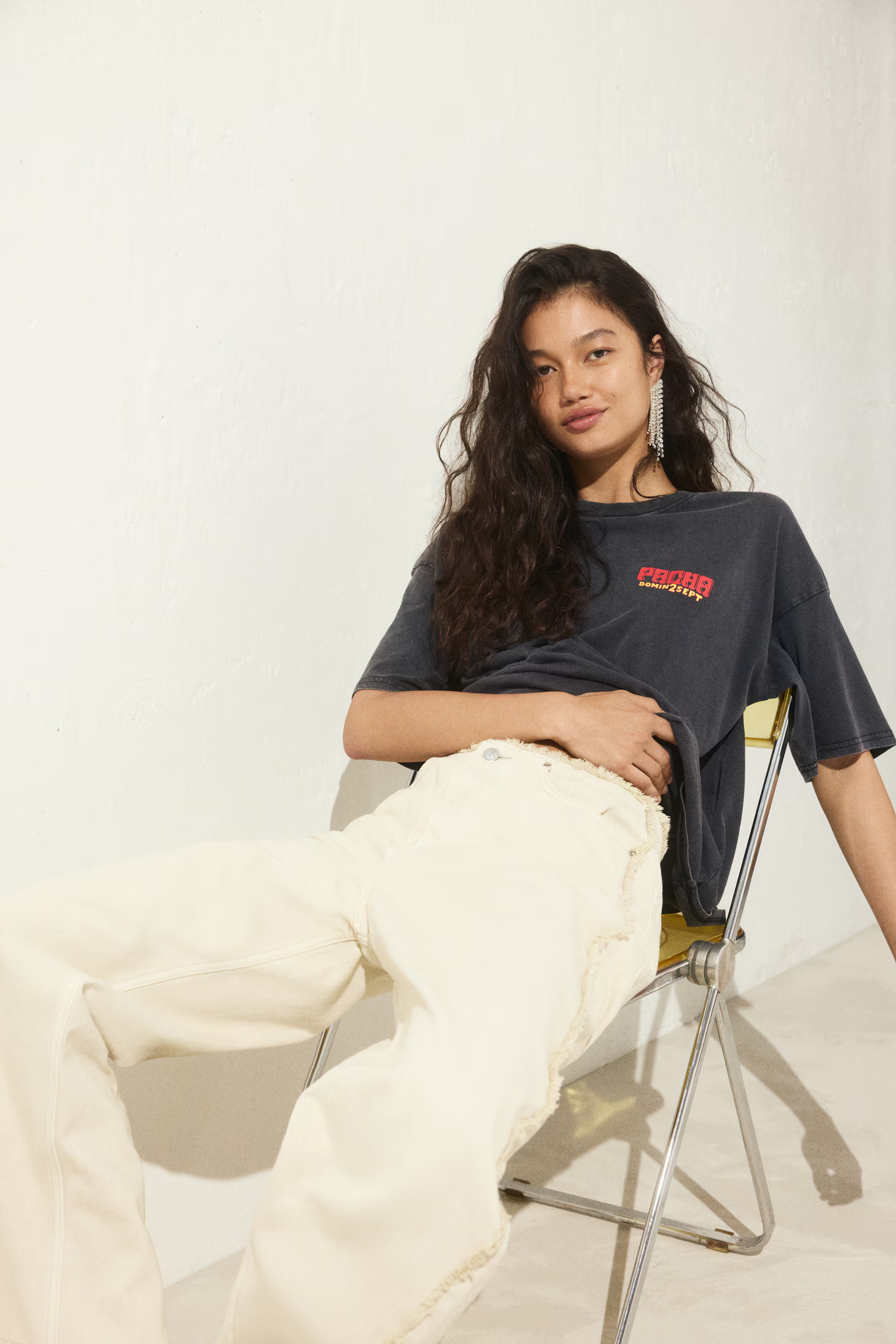 Oversized printed T-shirt | H&M (UK, MY, IN, SG, PH, TW, HK)