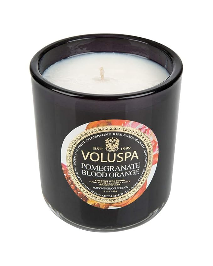 Voluspa Pomegranate Blood Orange Candle, Classic Maison, 12 Ounce | Amazon (US)