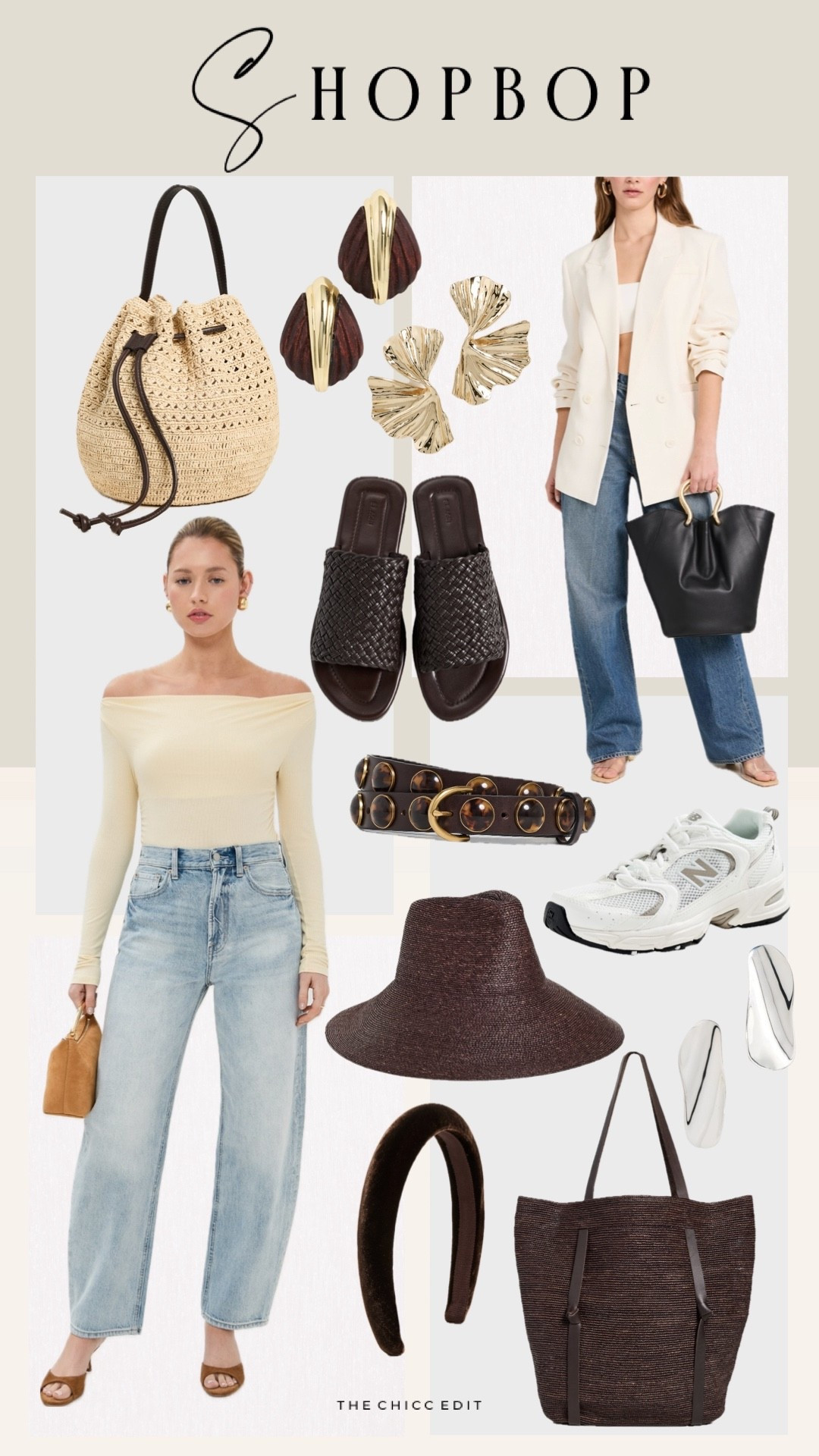 Shopbop 🤎

#shopbop #bag #sandals #newbalance #sneakers slides top headband earrings hat hair clip blazer jeans dupe 

#LTKOver40 #LTKootd #LTKgrwm