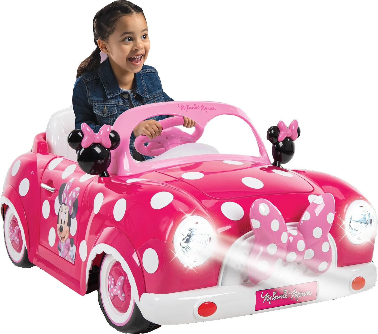 Disney Minnie Mouse Convertible Car 6 Volts Electric Ride-on, for Children Ages 3+ years, by Huff... | Walmart (US)