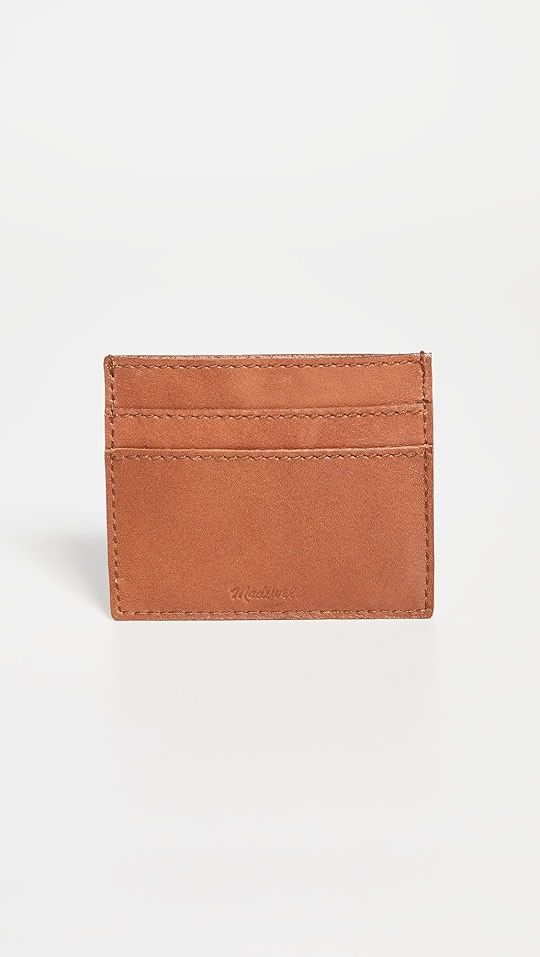 The Leather Card Case | Shopbop