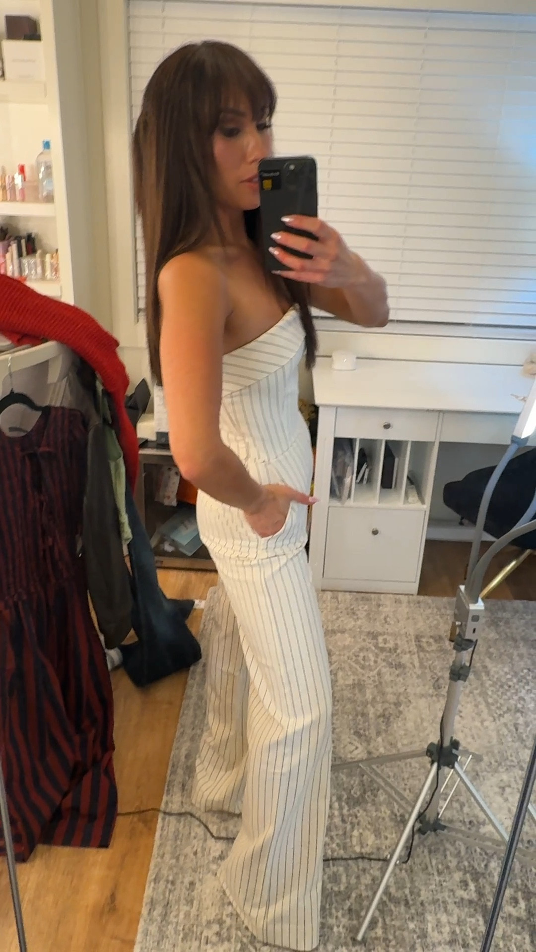 How adorable is this pinstriped strapless jumpsuit from Pistola?! Obsessed! Wearing an extra small 🤍💟

#LTKMostLoved #LTKWatchNow #LTKStyleTip