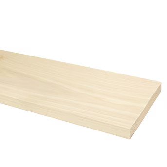RELIABILT 1-in x 6-in x 8-ft S4S Poplar Common Hardwood Board | Lowe's