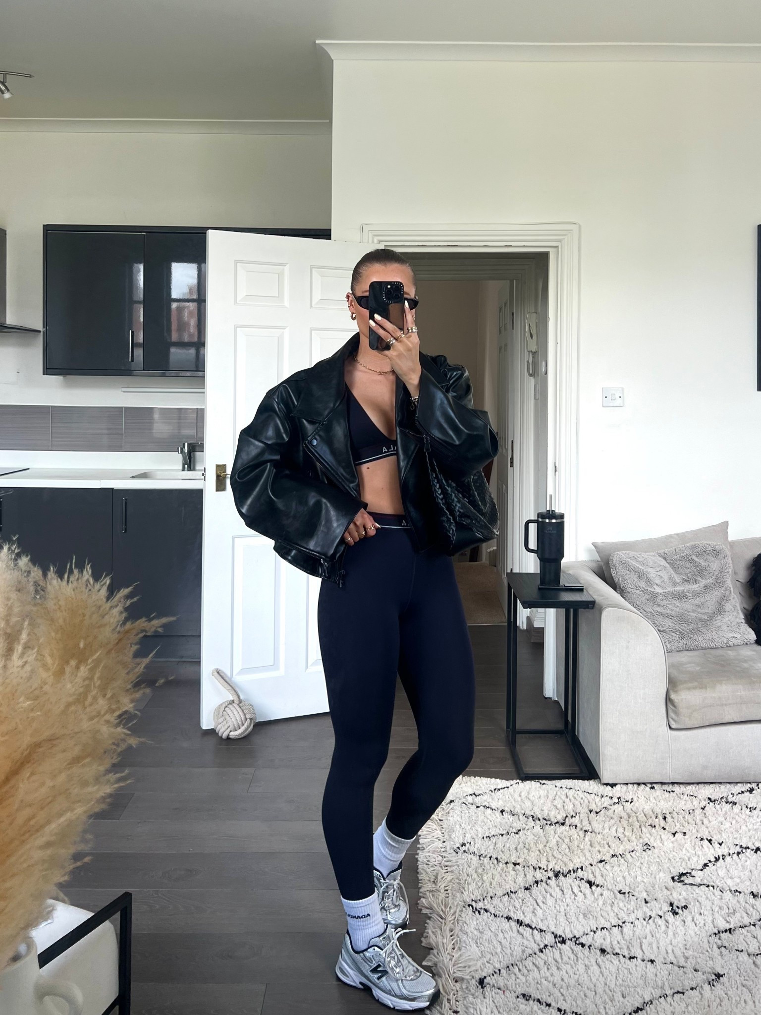 coffee outfit for today 🫶🏼 obsessed with this tala set it is so flattering!! 

#LTKfitness #LTKuk #LTKspring