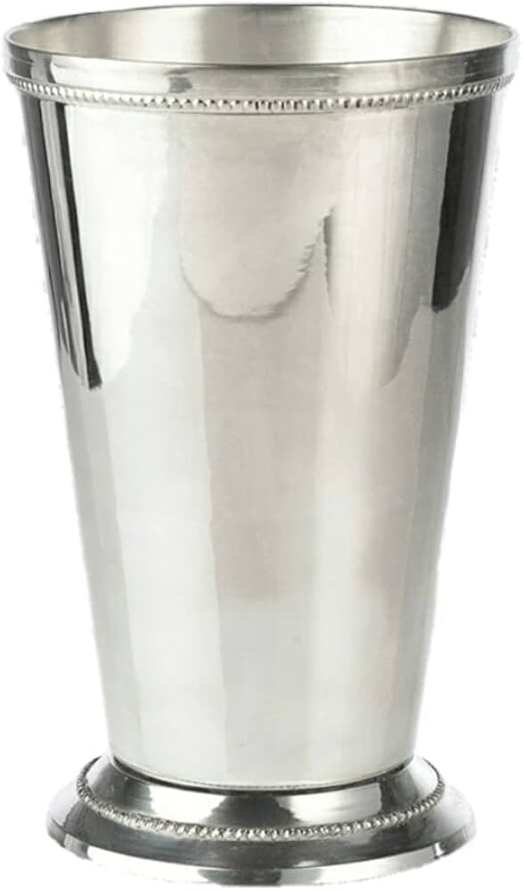 Serene Spaces Living Silver Julep, Mint Julep Glasses use as Flower Vase, Floral Centerpiece at W... | Amazon (US)